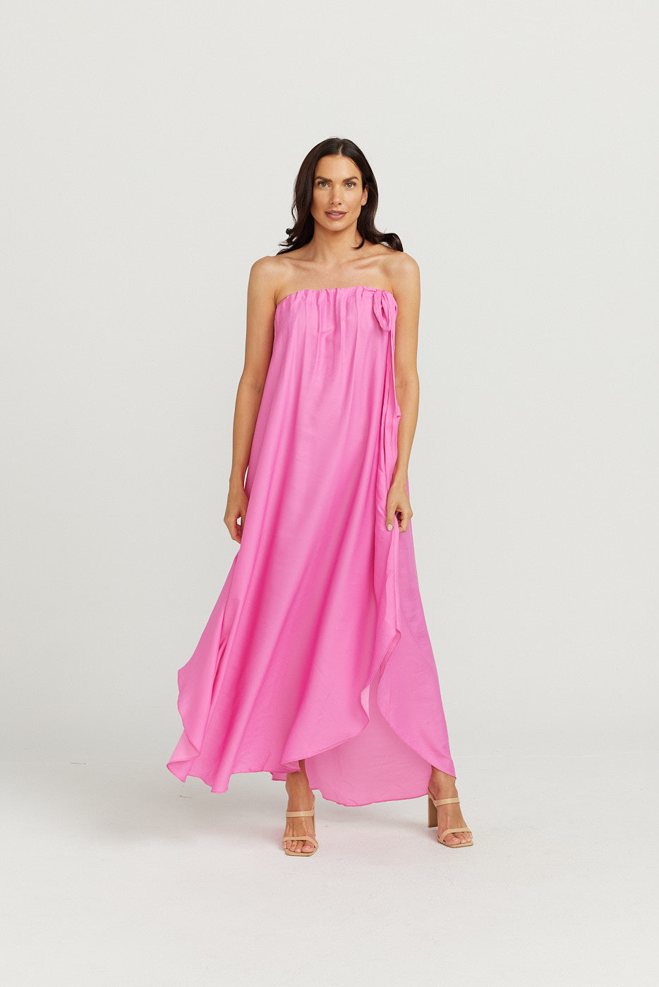 MULTI WEARING DRESS / Pink