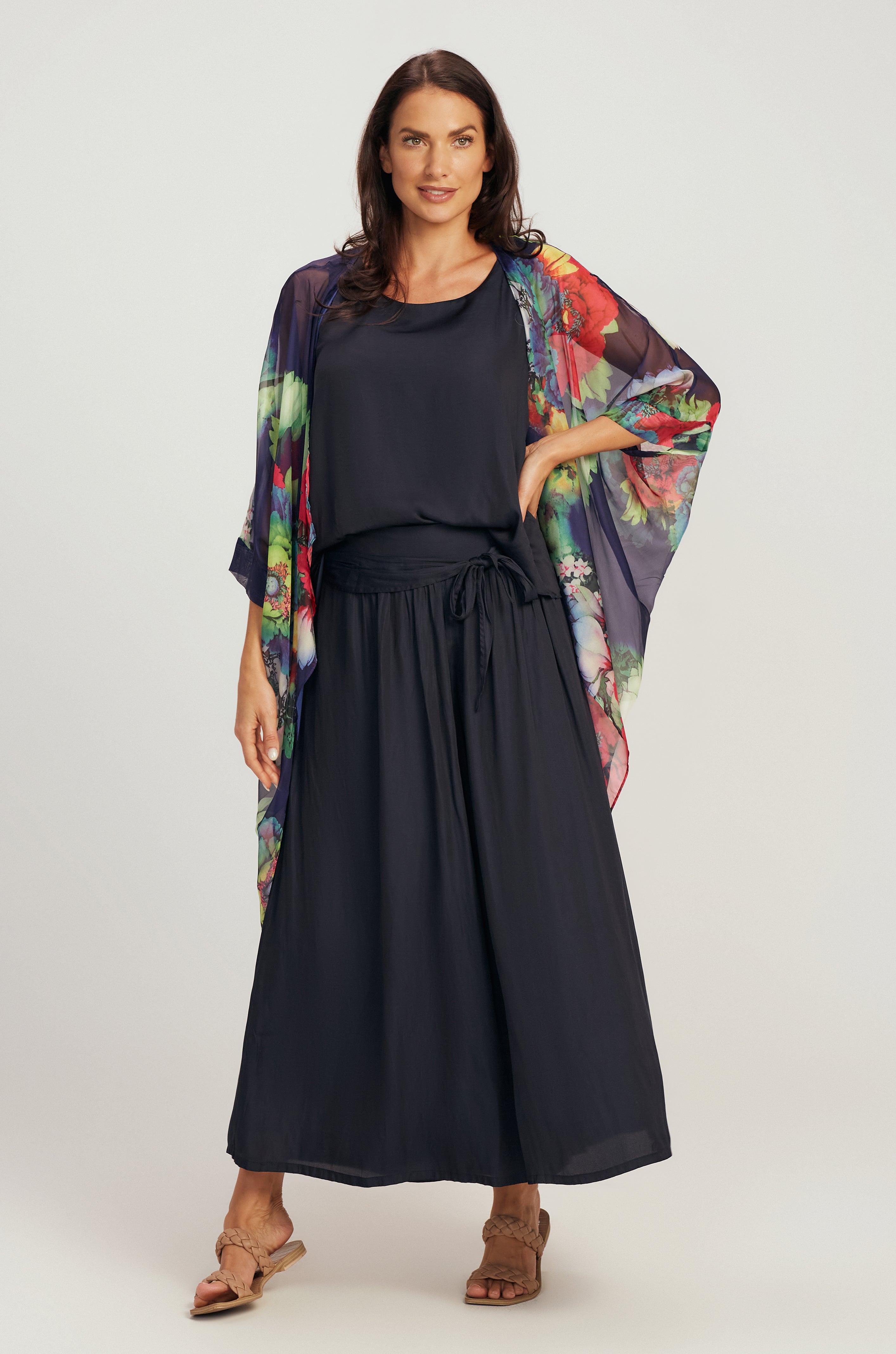 CAPES / KIMONOS - Navy Bliss / PRE ORDER ONLY - available MID MAY