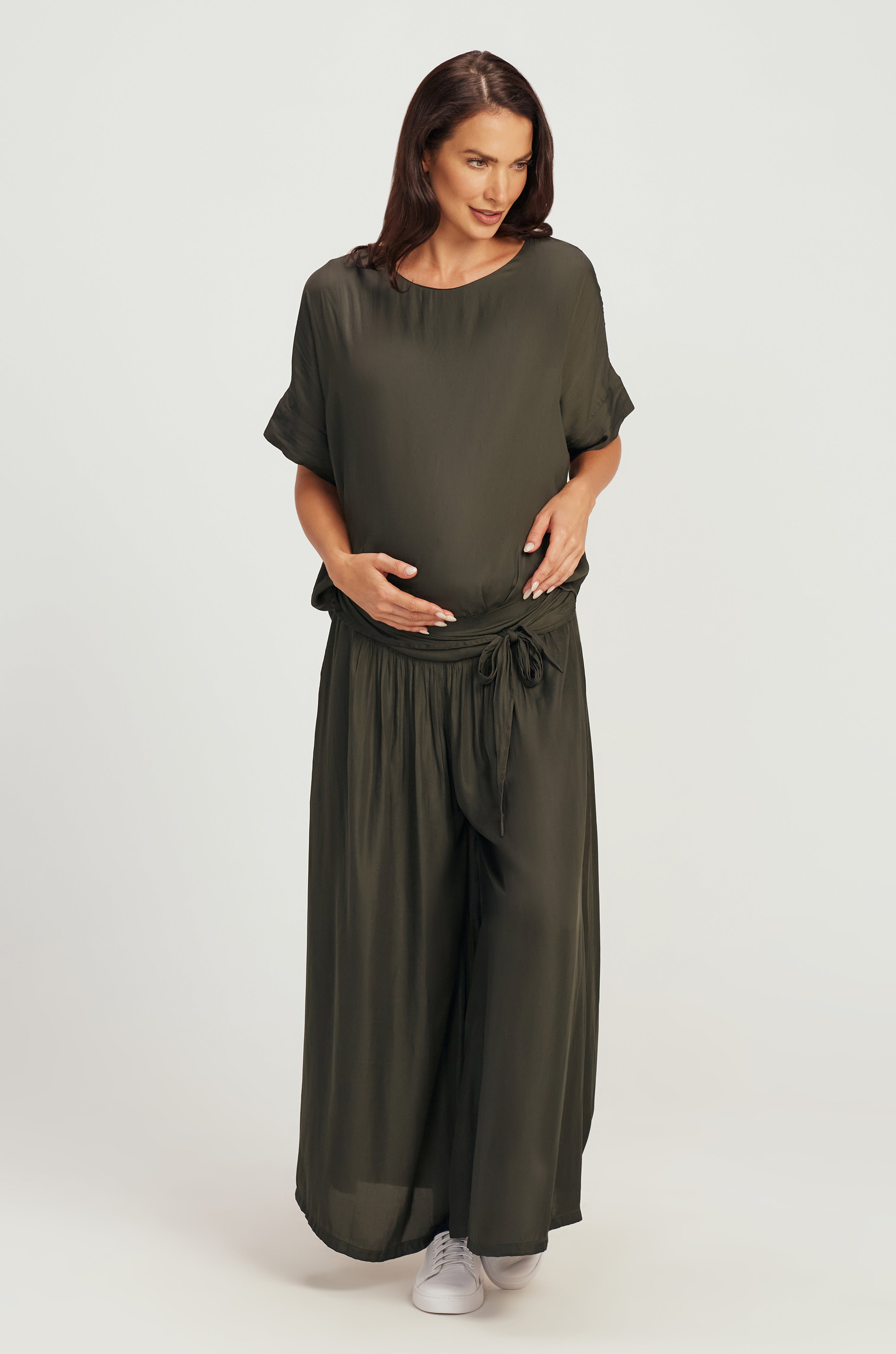 THE STAPLE TOP/ SAGE GREEN / MATERNITY