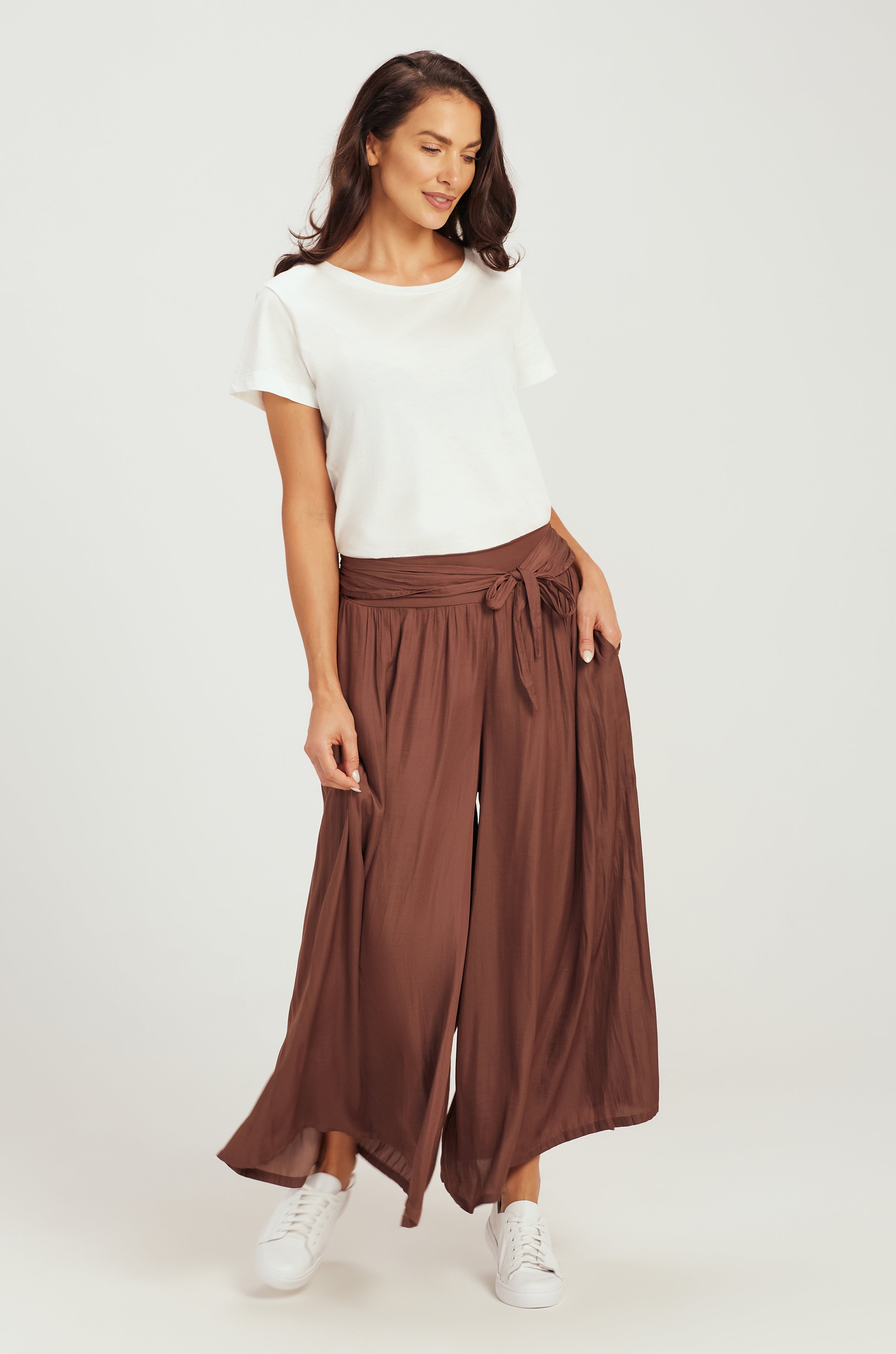 SKIRT PANTS / CHOCOLATE / PRE ORDERS ONLY ON (MEDIUM -5XL) available mid MAY 24