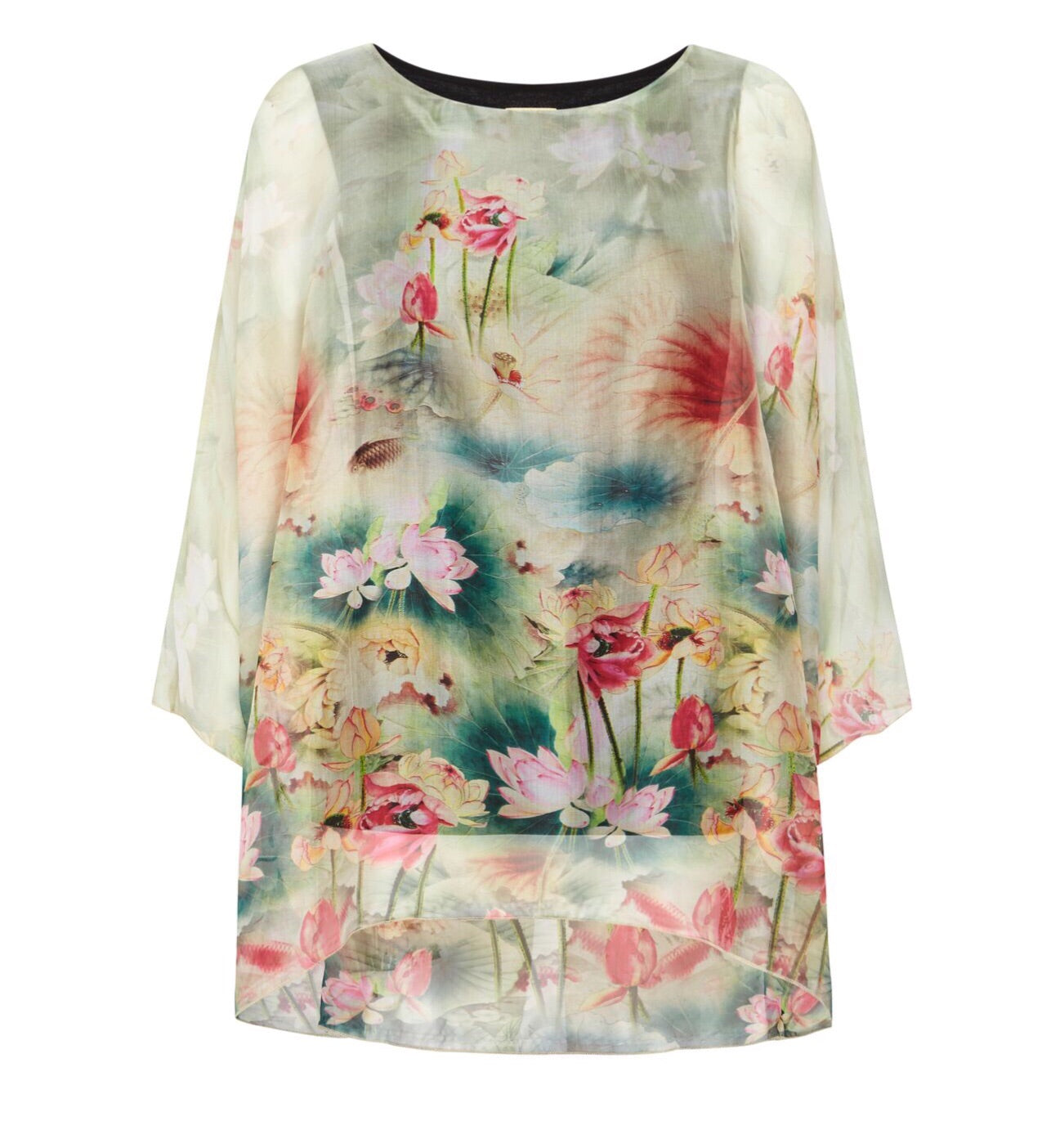 TOP with TANK ATTACHED / Lotus Floral